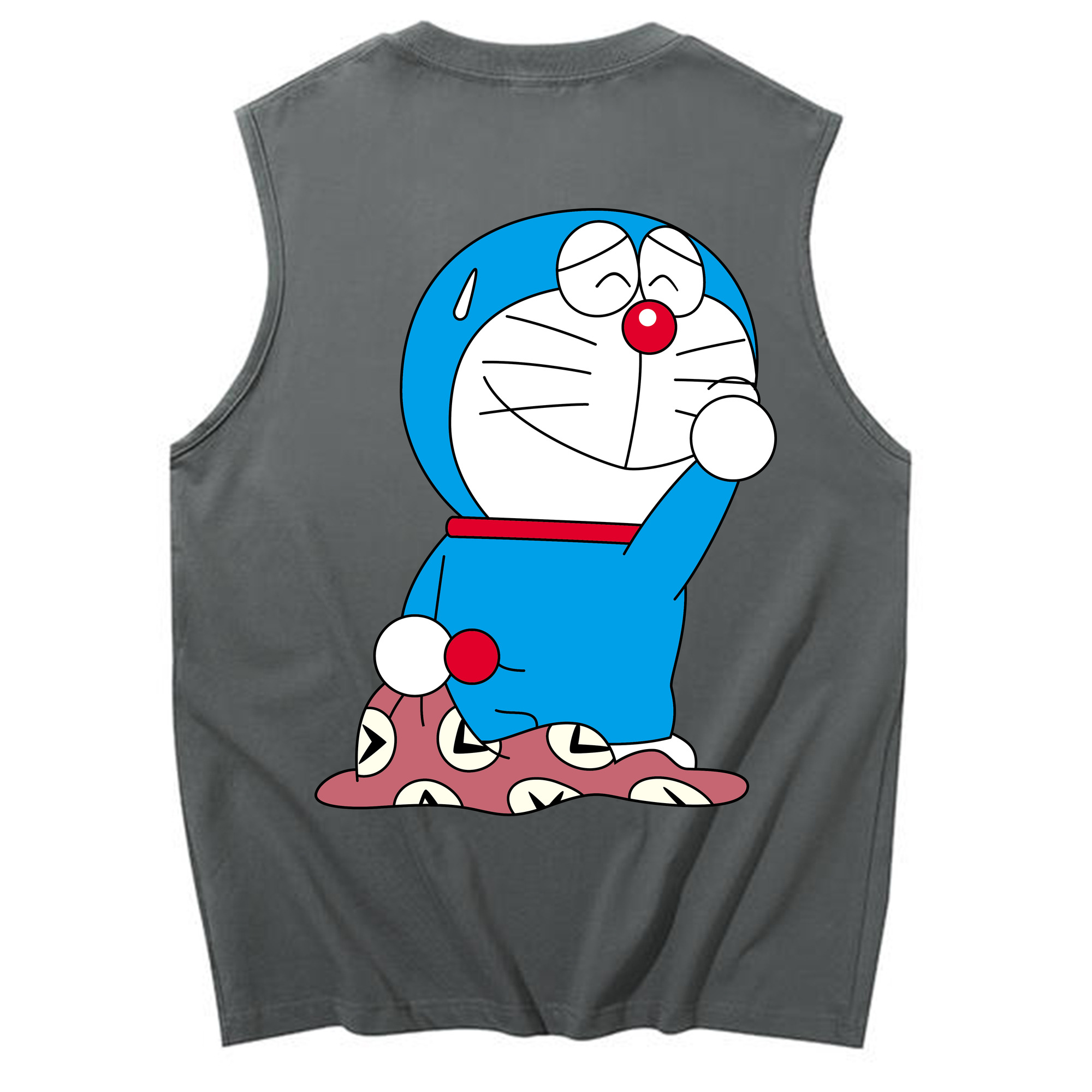 （画像用） ドラえもん Doraemon コットン100％タンクトップ（背面プリント）